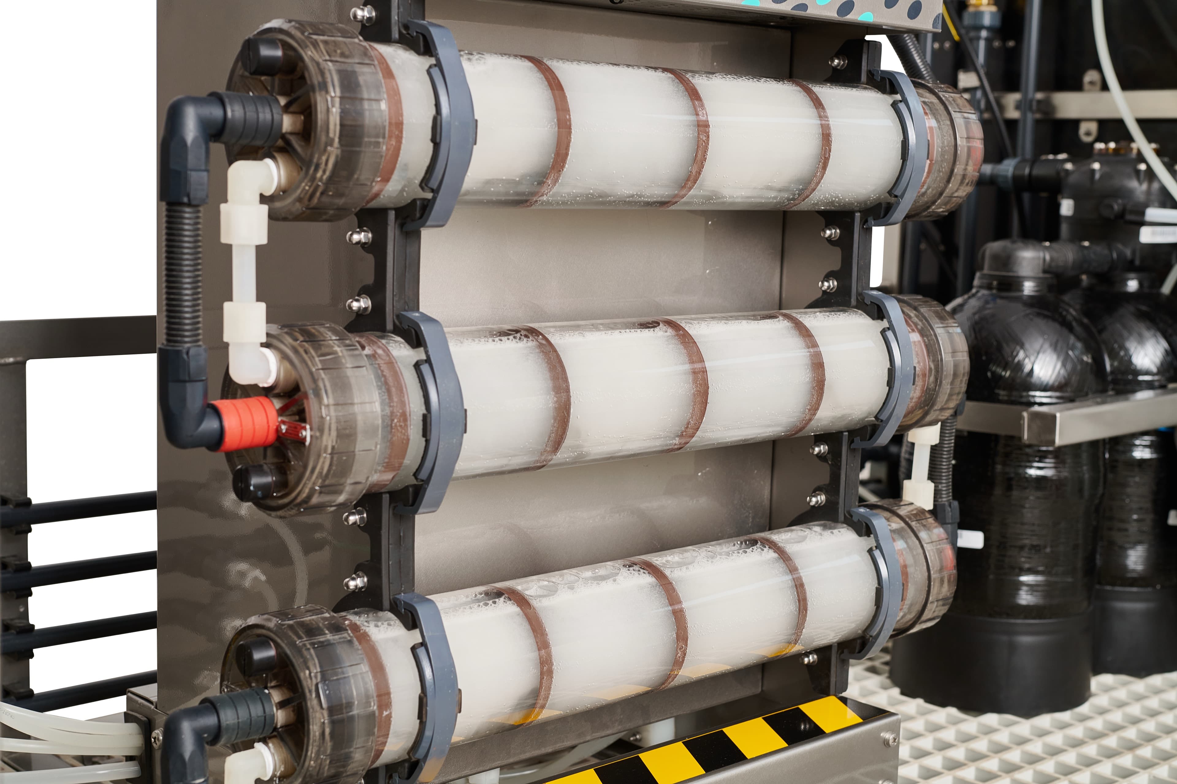 HypoX MX Series pre-assembled single skid membrane housings