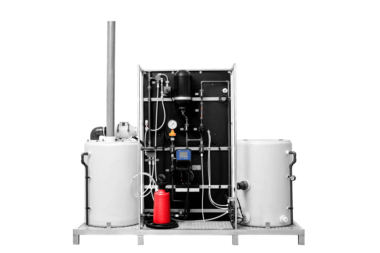 HypoX TX Series all-in-one SS316 skid design with integrated core components