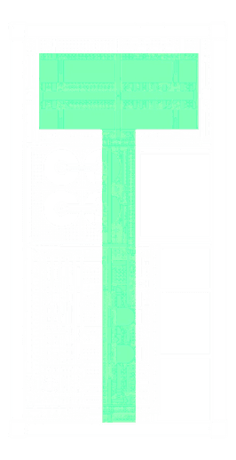 PX 16000 UNO top-view technical drawing with the single train line highlighted