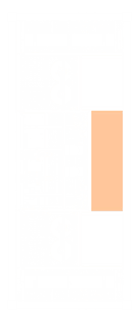 PX 16000 DUO top-view technical drawing with the MCC and PLC panels highlighted